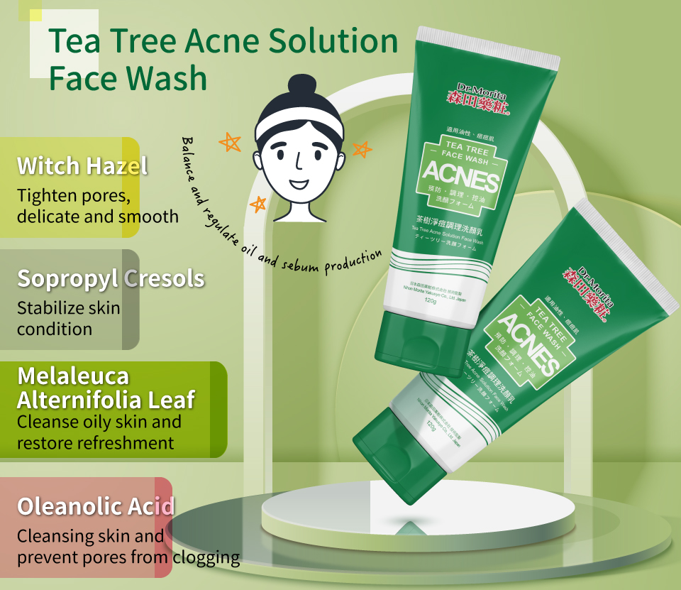 Dr. Morita Tea Tree Acne Solution Face Wash