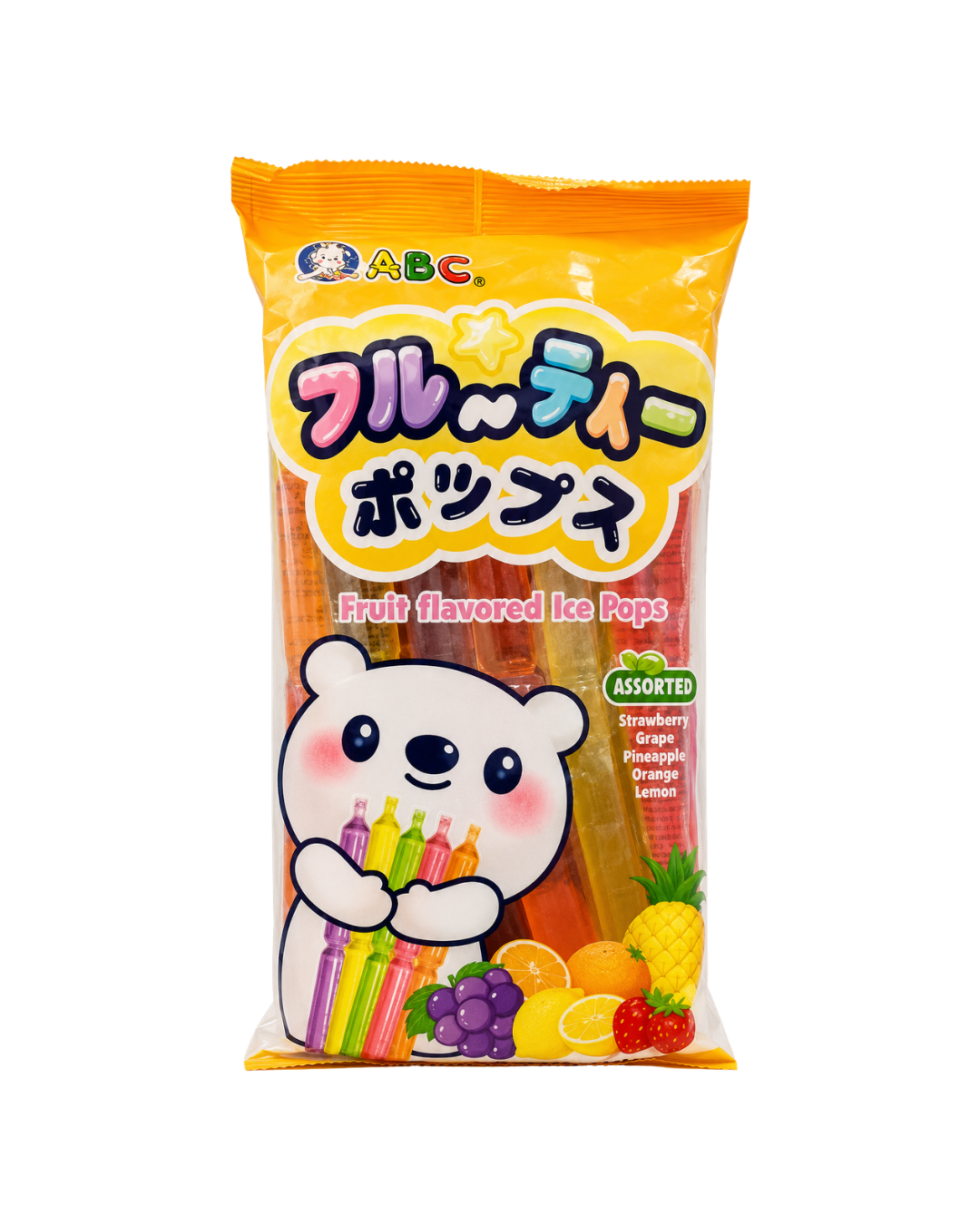 ABC Fruit Flavoured Ice Pops