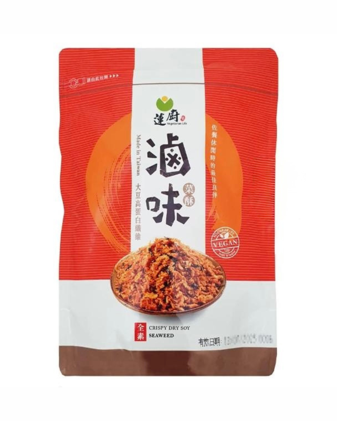 Vegetarian Life Crispy Dry Soy Seaweed Flavor